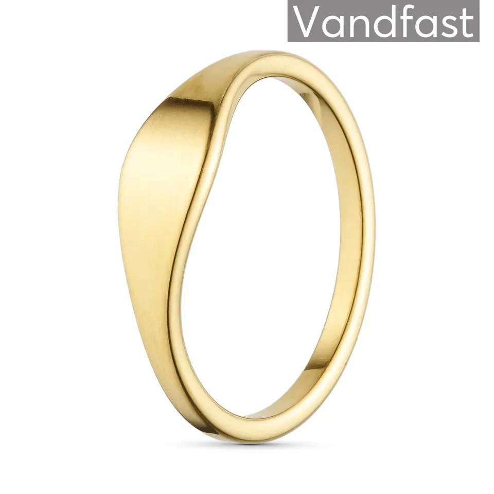 ANNEBRAUNER Classic Ring 18K Guldbelagt — produktfoto