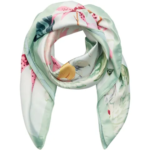 Marta du Chateau dame tørklæde MdcFinja BA-Scarf - Green3561 — produktfoto