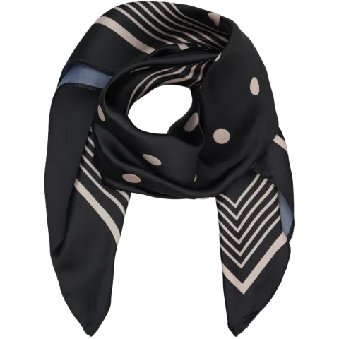 Marta du Chateau dame tørklæde MdcFinja BA-Scarf - Black4244 — produktfoto