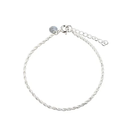 ROPE BRACELET | SILVER — produktfoto