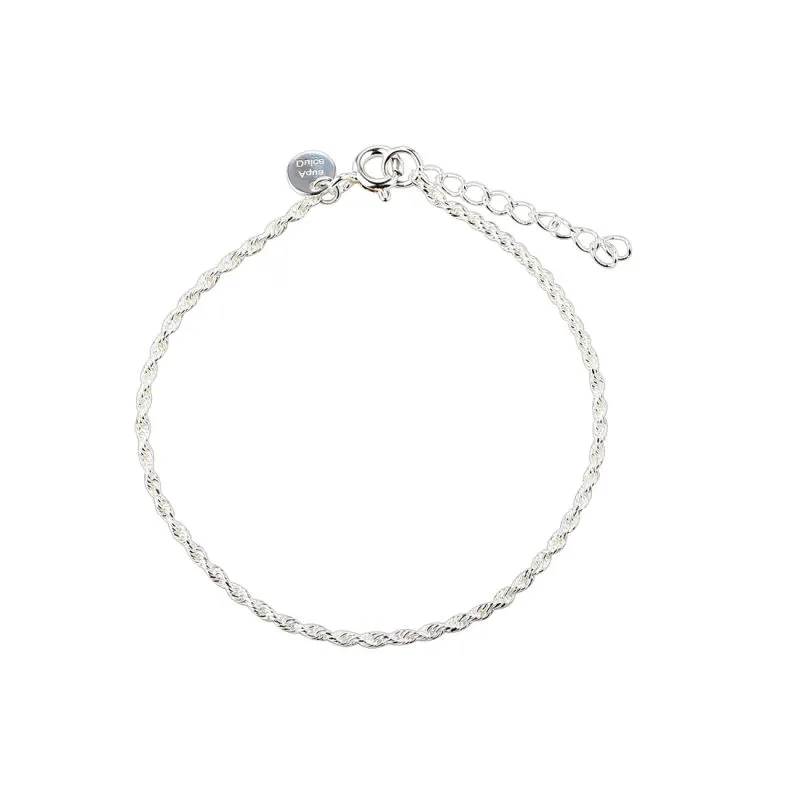 ROPE BRACELET | SILVER — produktfoto