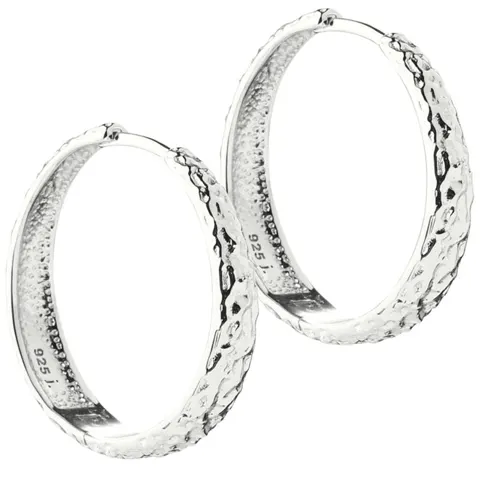CAPPA HOOP 25 MM. | SILVER — produktfoto