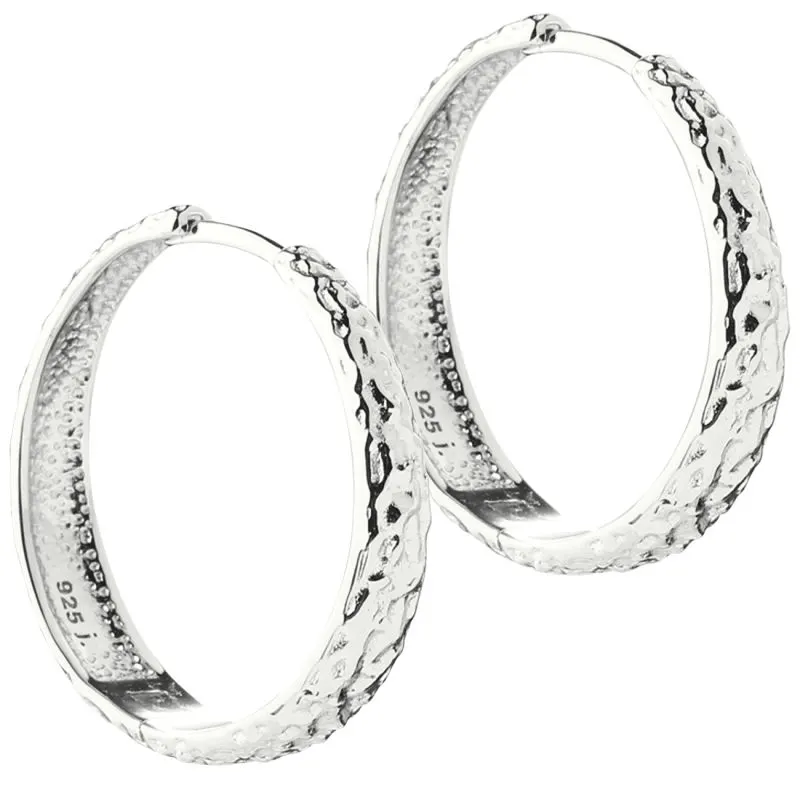 CAPPA HOOP 25 MM. | SILVER — produktfoto