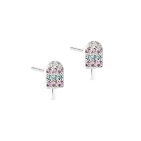 ICE EARSTUD | SILVER — produktfoto