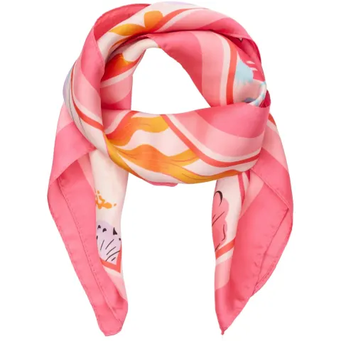 Marta du Chateau dame tørklæde MdcEliane FA-Scarf - Pink60124 — produktfoto