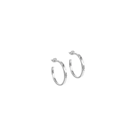 *ELENA HOOP | SILVER — produktfoto