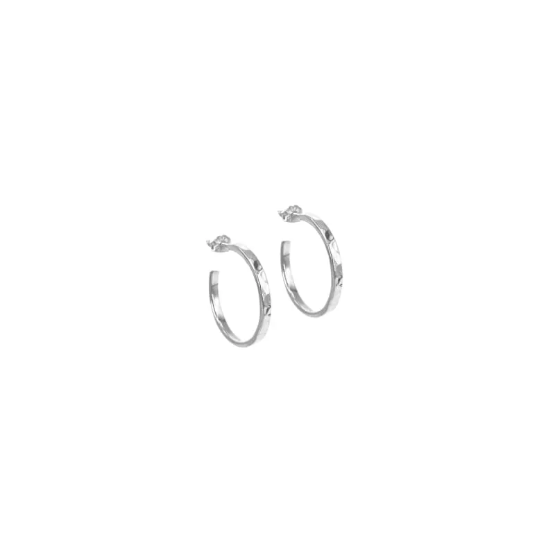 *ELENA HOOP | SILVER — produktfoto