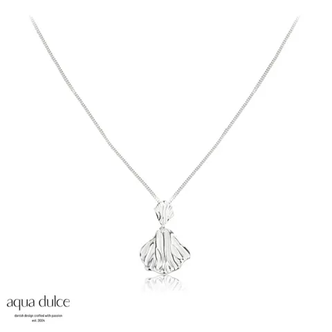 *HULDA LONG NECKLACE | SILVER — produktfoto