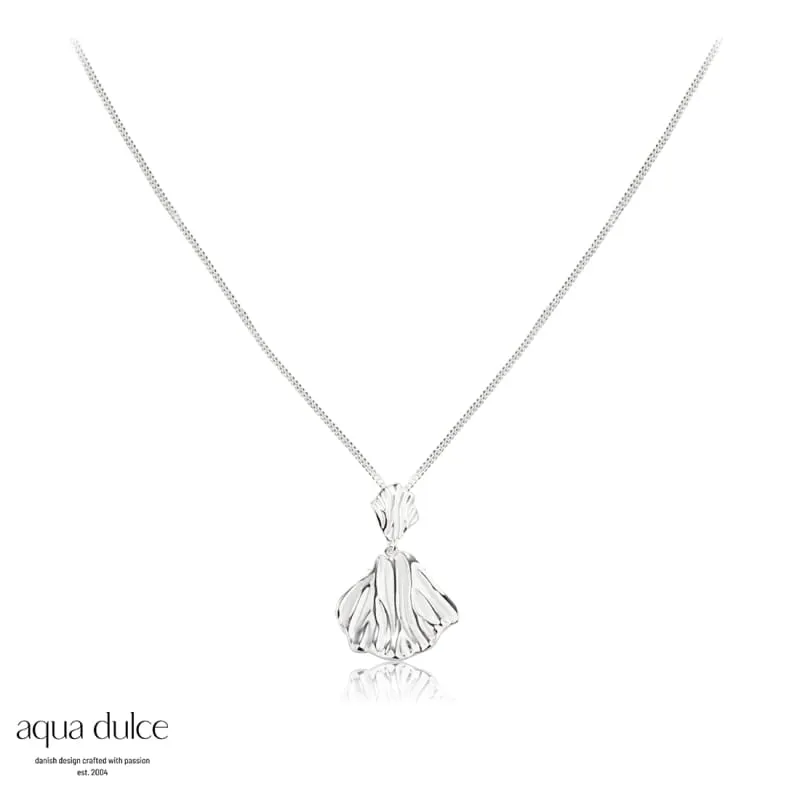 *HULDA LONG NECKLACE | SILVER — produktfoto