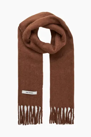 Hero Scarf - Brown Nut - Oval Square — produktfoto