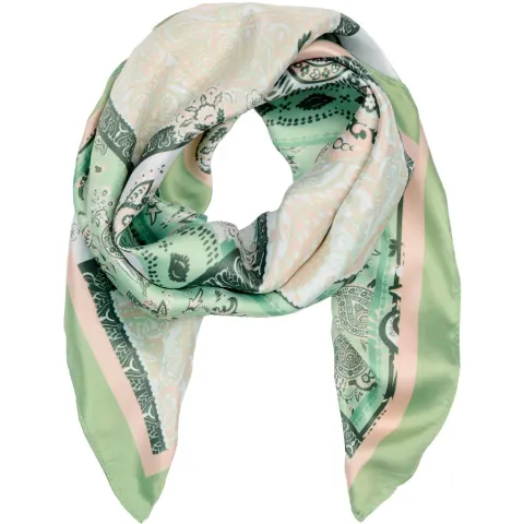 Marta du Chateau dame tørklæde MdcJuline FA-Scarf - Green11120 — produktfoto