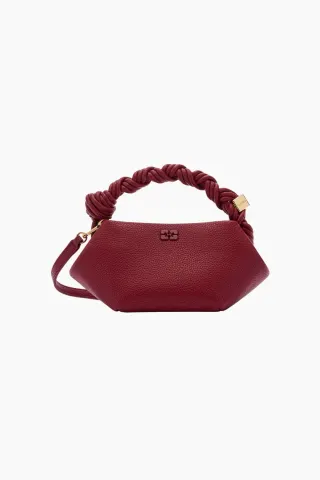Bou Mini Grained B2100146 - Red Dahlia - GANNI — produktfoto