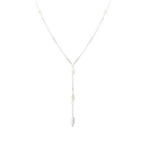 LUNELLA Y-NECKLACE | SILVER — produktfoto