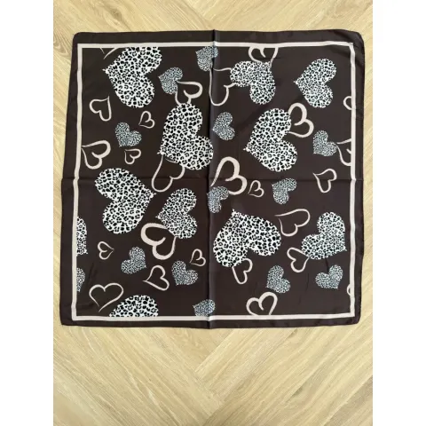 Marta du Chateau dame tørklæde MdcJuline FA-Scarf - Brown11148-5 — produktfoto