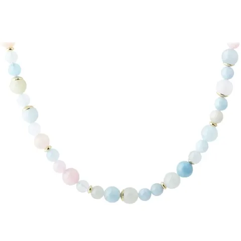 *MORGANITE DREAM NECKLACE | GOLDEN — produktfoto