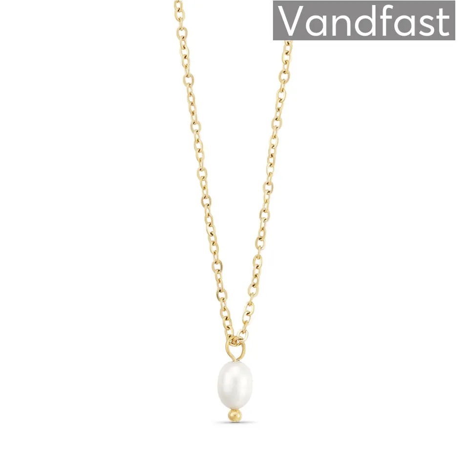 ANNEBRAUNER Pearl Halskæde 18K Guldbelagt — produktfoto