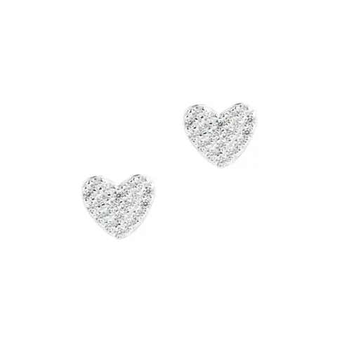 DARLING HEART EARSTUD  | SILVER — produktfoto