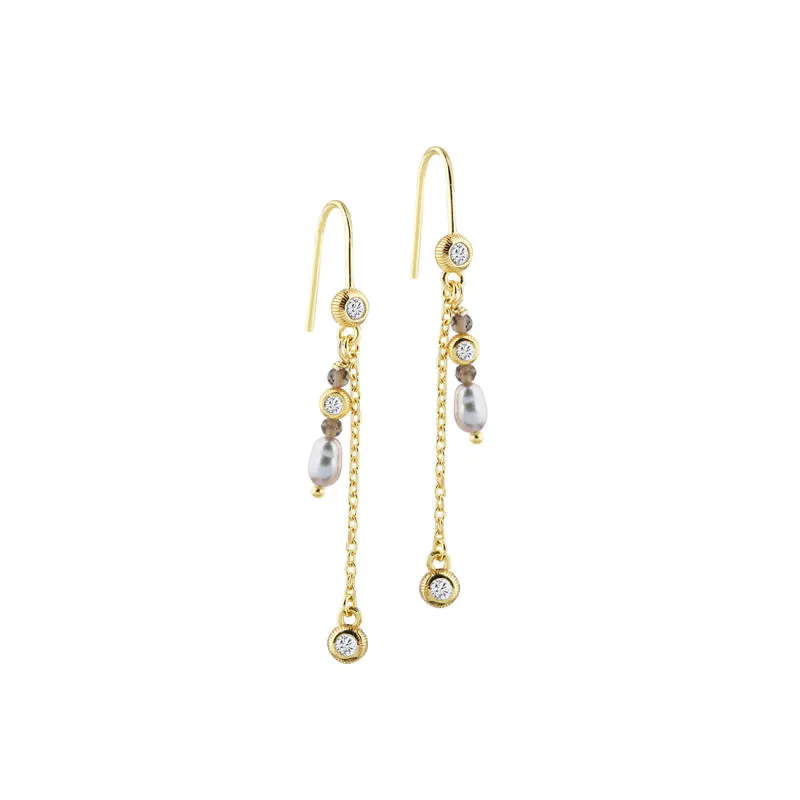 WHISPER EARRING | GOLDEN — produktfoto