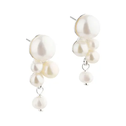 BUBBELS EARRING  | SILVER — produktfoto
