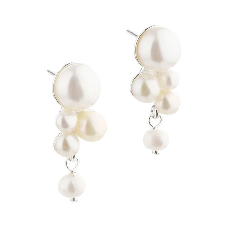 BUBBELS EARRING  | SILVER — produktfoto