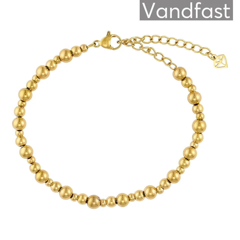 ANNEBRAUNER Ball Armbånd 18K Guldbelagt — produktfoto