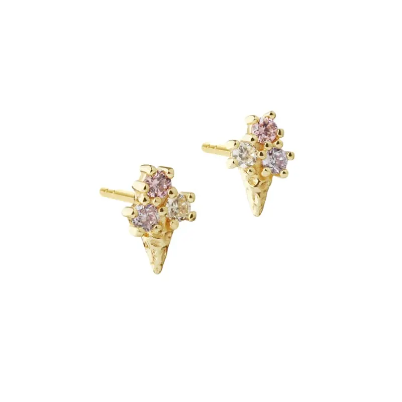 FROZEN EARSTUD | GOLDEN — produktfoto
