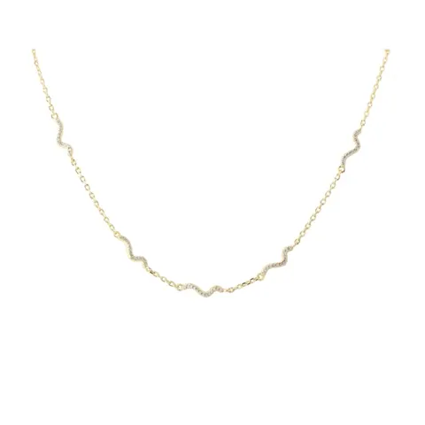 CURVA NECKLACE | GOLDEN — produktfoto