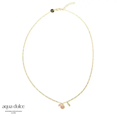 OPAL MILA NECKLACE | GOLDEN — produktfoto