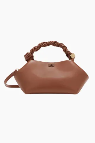 Ganni Bou Bag Small Butter C2100034 - Sorrel Horse - GANNI — produktfoto