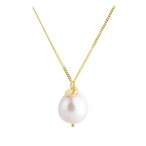 BAROK LONG NECKLACE | GOLDEN — produktfoto