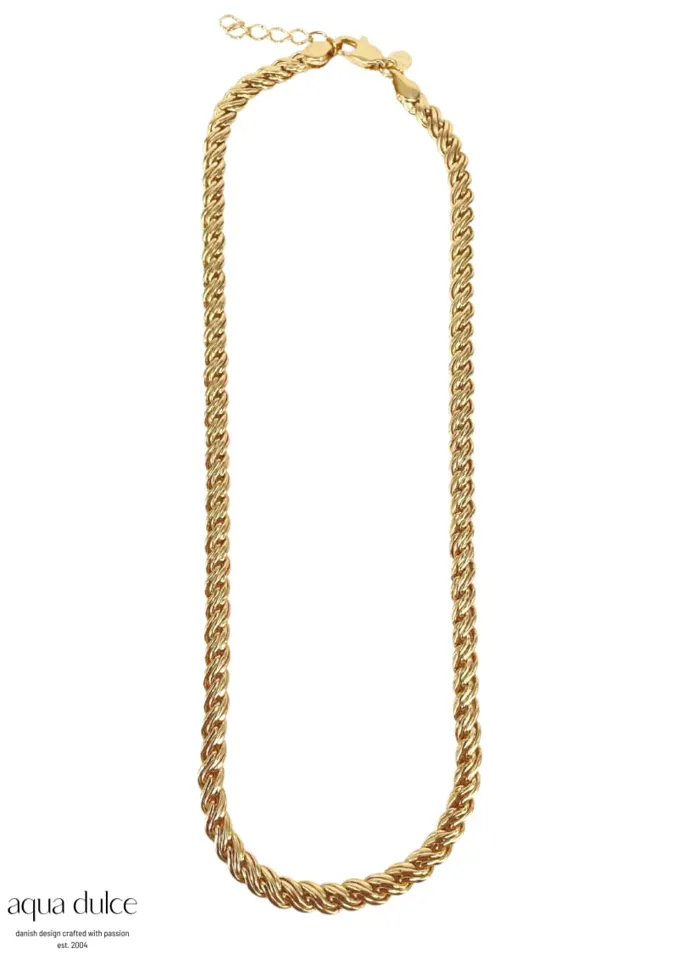 BELLEVUE NECKLACE |  GOLDEN — produktfoto