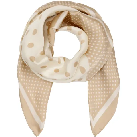 Marta du Chateau dame tørklæde MdcJuline FA-Scarf - Taupe3854 — produktfoto