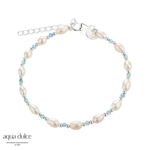 *COAST BLUE BRACELET | SILVER — produktfoto
