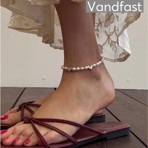ANNEBRAUNER Pearl Love Ankelkæde — produktfoto