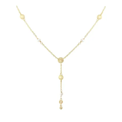 LINE NECKLACE | GOLDEN — produktfoto