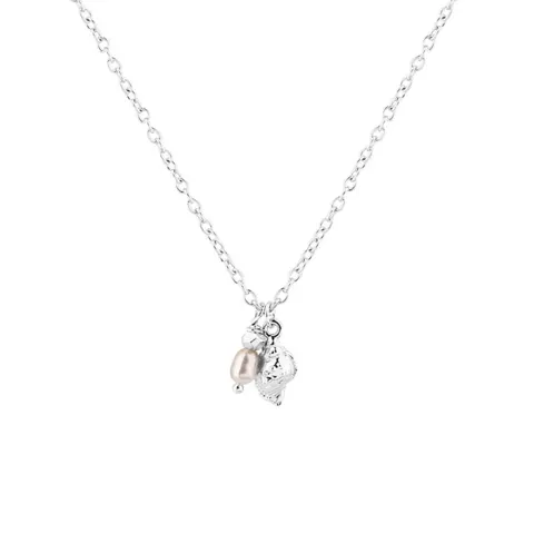 COSTA ROSE NECKLACE | SILVER — produktfoto