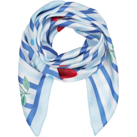Marta du Chateau dame tørklæde MdcFinja BA-Scarf - Blue4102 — produktfoto