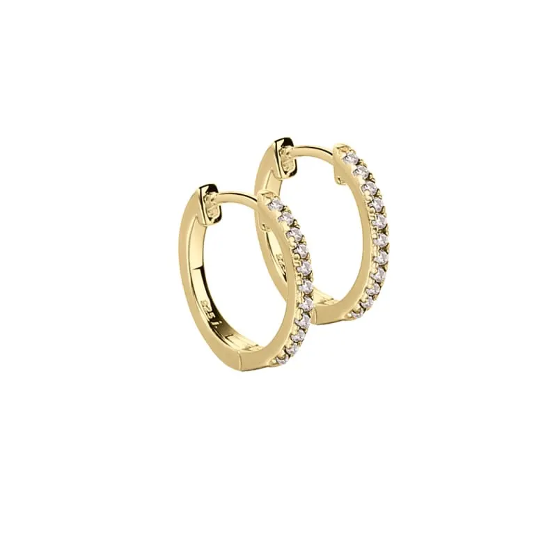 RAYA HOOP 15 MM. | GOLDEN — produktfoto
