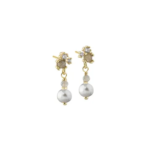 WHISPER EARSTUD | GOLDEN — produktfoto