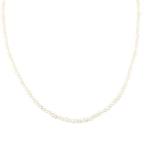 LOVE PEARLS NECKLACE | SILVER — produktfoto