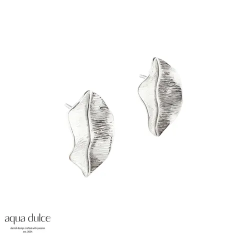 *CHERRY LEAF BIG EARSTUD | SILVER — produktfoto