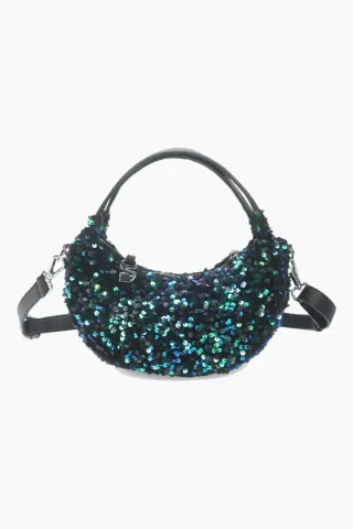 Mona Handbag - Glimmer Green  - Silfen Studio — produktfoto