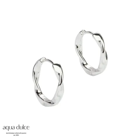 *TWIRL HOOP | SILVER — produktfoto