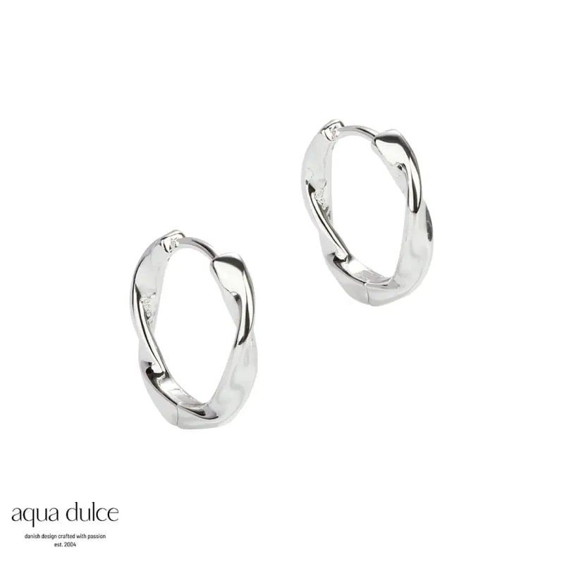 *TWIRL HOOP | SILVER — produktfoto