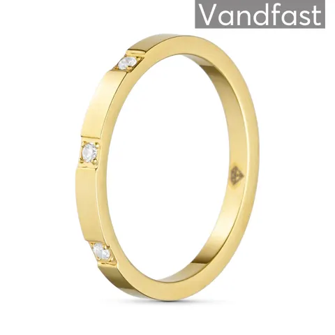 ANNEBRAUNER Third Time Ring 18K Guldbelagt — produktfoto
