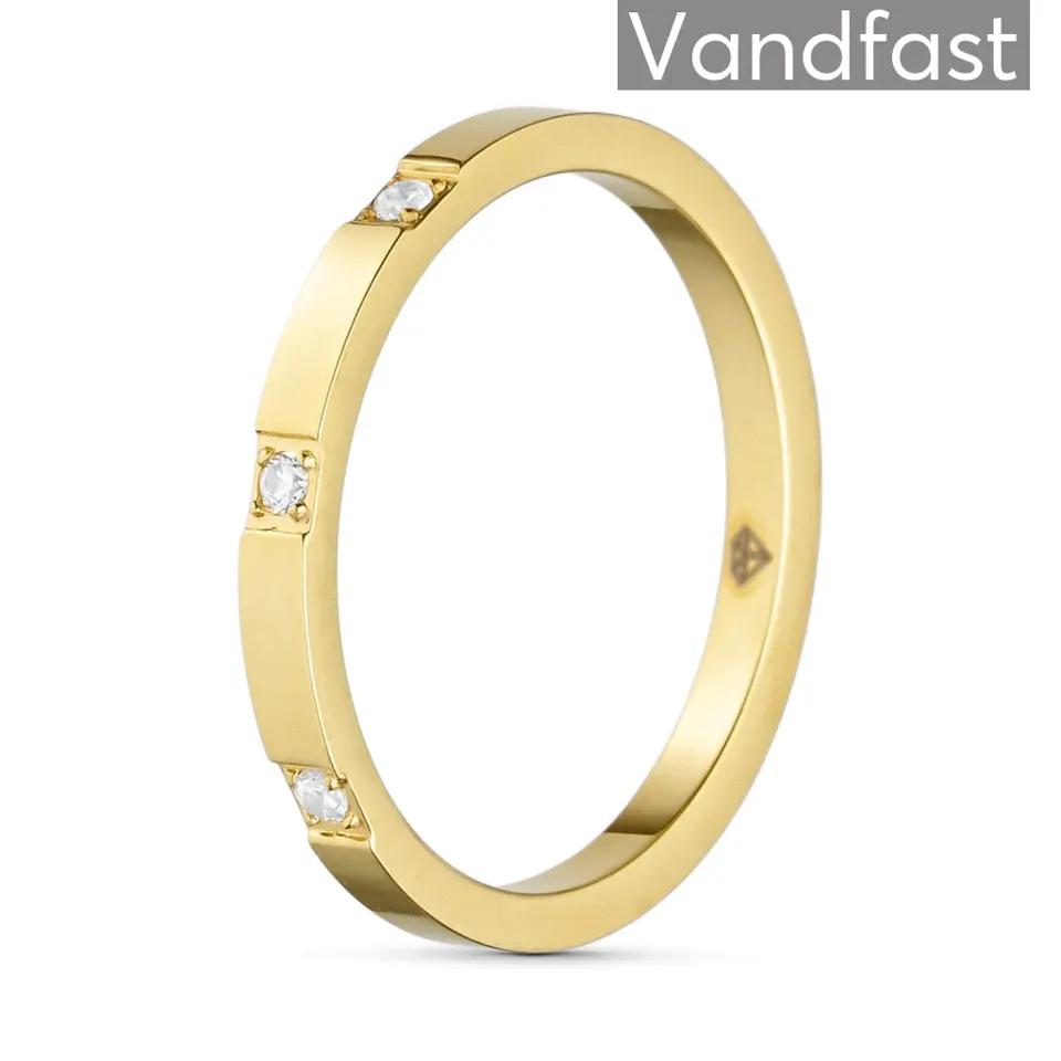 ANNEBRAUNER Third Time Ring 18K Guldbelagt — produktfoto