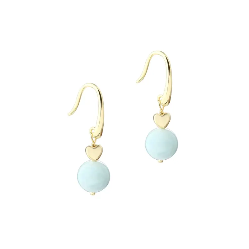 MORGANITE DREAM EARRING |  GOLDEN — produktfoto