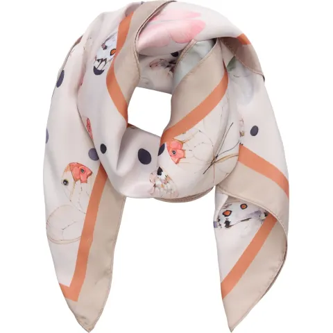 Marta du Chateau dame tørklæde MdcFinja BA-Scarf - Taupe3349 — produktfoto
