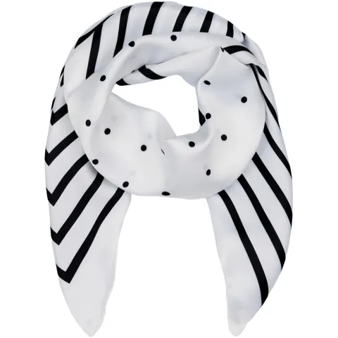 Marta du Chateau dame tørklæde MdcFinja BA-Scarf - White4055 — produktfoto