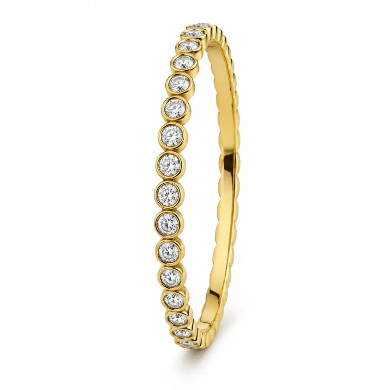 ELVA CRYSTAL BANGLE | BAY — produktfoto